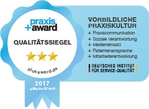 Praxis+Award Qualitätssiegel
